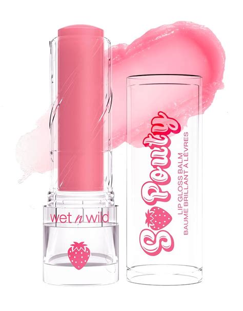 Wet N Wild Perfect Pout So Pouty Shine Tinted Lip Balm Coconut Flavored