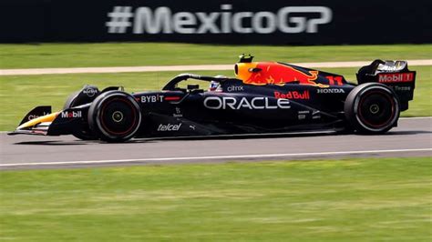 Finaliza Checo Pérez en tercer lugar la primera práctica del GP de