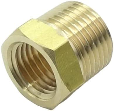 Cdqbwkjgfj Pcs Brass Reducer Hex Bushing Brass Threaded Pipe Fitting