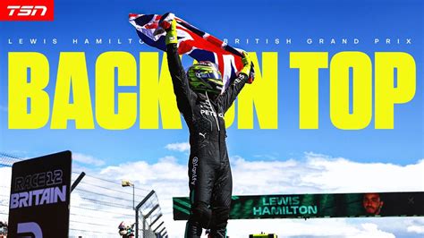 Lewis Hamilton Wins The British Grand Prix Youtube