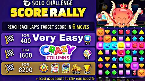 Crazy Columns Rainbow Solo Challenge Match Masters Crazy Columns