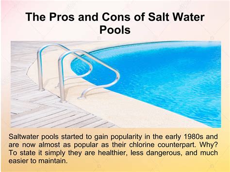 The Pros And Cons Of Salt Water Pools By Everlast Pools And Spas Issuu