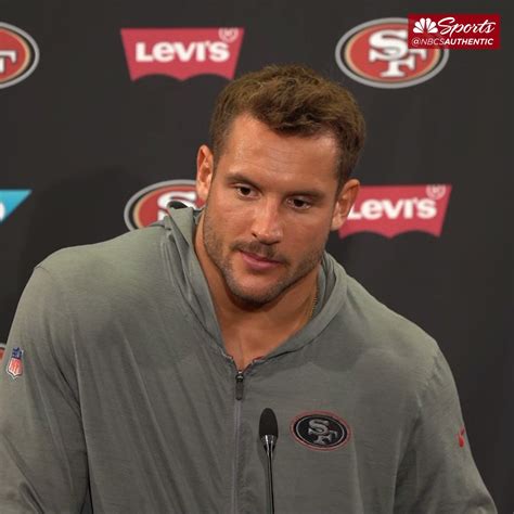 49ers On NBCS On Twitter I Think Ill Get What I Deserve Nick Bosa