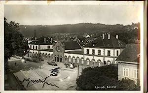 Postkarte Carte Postale 40190362 Loerrach Loerrach Bahnhof Loerrach