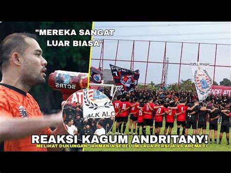 Reaksi Kagum Andritany Saat Jakmania Datang Ke Latihan Persija Sebelum