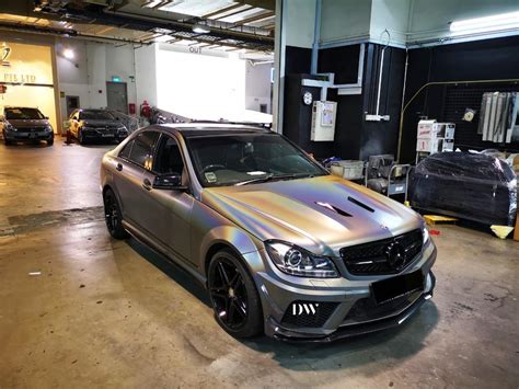 Mercedes Benz W Amg C Black Series Bodykit Pp Taiwan Hc Racing