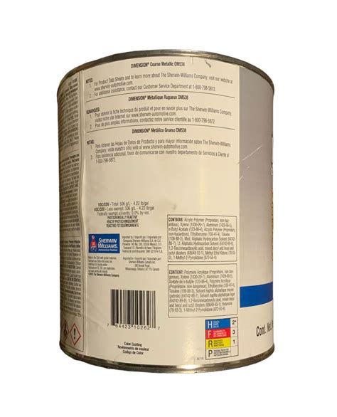 Sherwin Williams DM538 Dimension Mixing Toner 1 Gallon Coarse Metallic