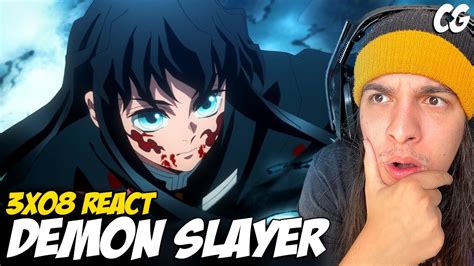 TOKITO DESPERTOU A MARCA TOKITO VS GYOKKO React Demon Slayer EP 8