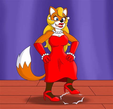 Tap Dancing Fox Lady By Len Oji On Deviantart