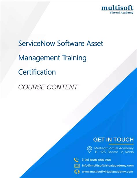 Servicenow Software Asset Management Pptdocx