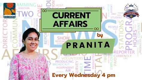 Current Affairs Th August Wednesday Pm To Pm Youtube