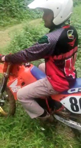 Adu Tanjakan Honda CR 125 VS Trail Ninja 2 Tak YouTube