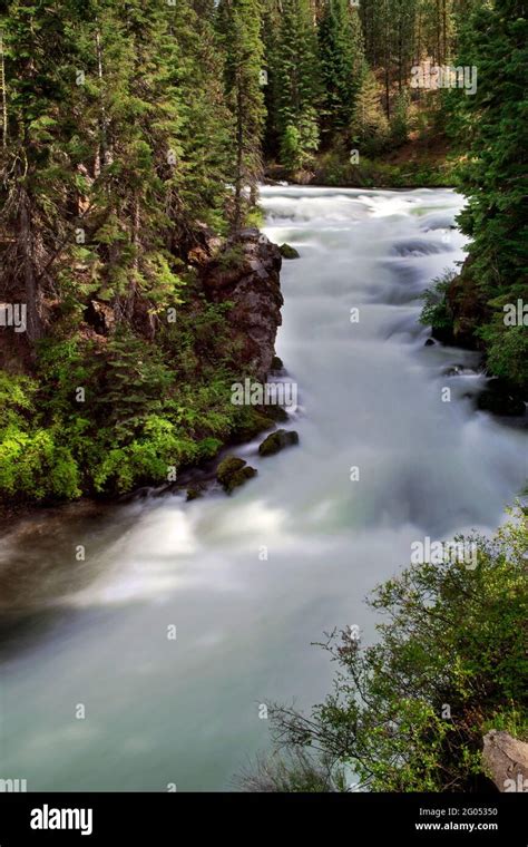 Rapids, Lower Deschutes River, Central Oregon Stock Photo - Alamy