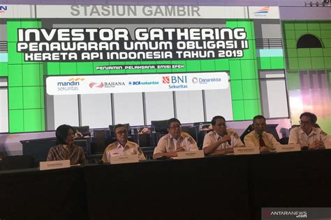 Kai Terbitkan Obligasi Ii Rp Triliun Antara News