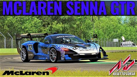 McLaren Senna GTR HOTLAP At Imola Assetto Corsa 4K YouTube