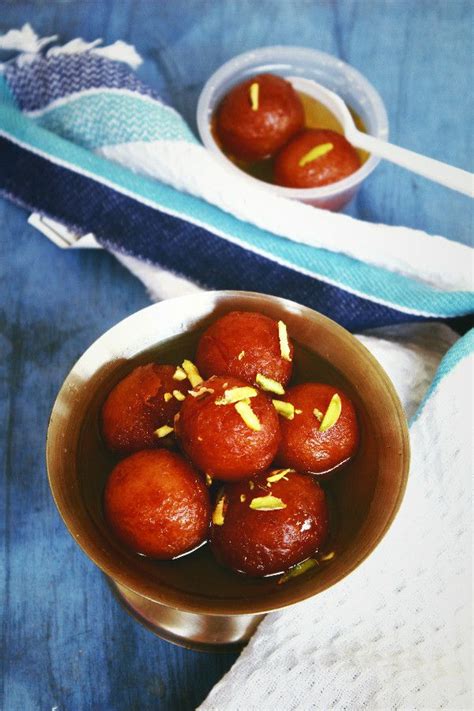 Gulab Jamun With Mtr Gulab Jamun Mix Indian Food Recipes Indian Food