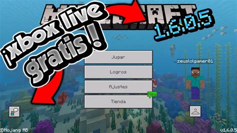 Minecraft Pe Con Xbox Live Gratis Y Sin Licencia Mcpe