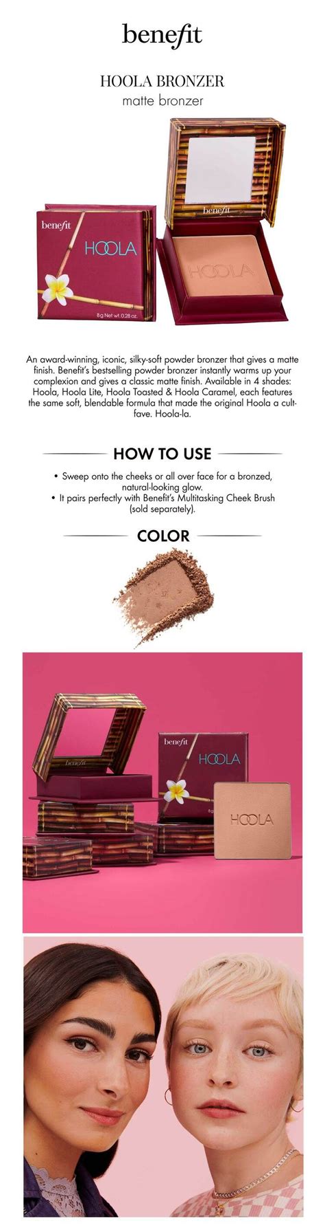 Buy Benefit Cosmetics Hoola Matte Bronzer Sephora Australia