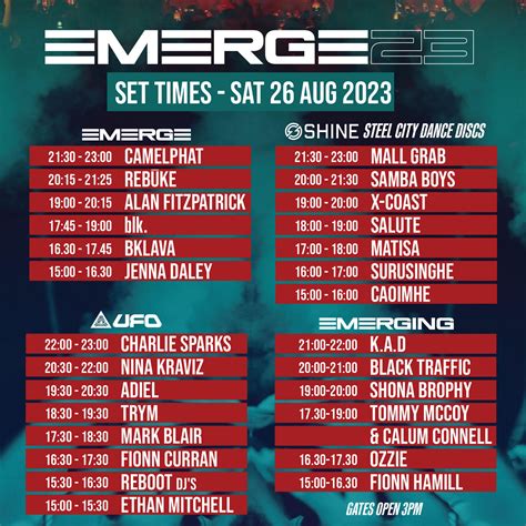 Emerge Music Festival Belfast 2024