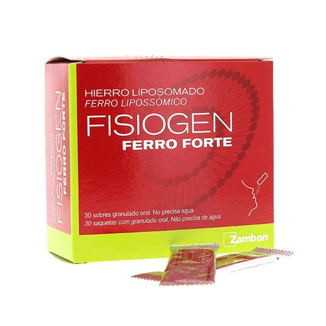 Fisiogen Ferro Forte Sobres 30 Sobres Comprar Ahora