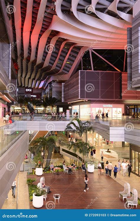 Brickell City Centre Shopping Mall With Climate Ribbon Designed To