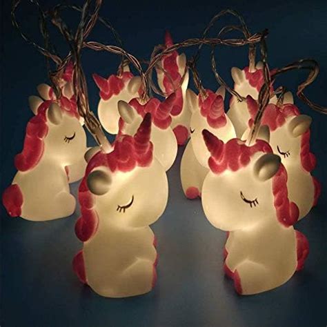 Lights4fun Guirlande Lumineuse Enfant Lamas à 10 LED Blanc Chaud pour