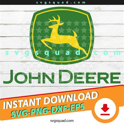 John Deere Svg Logo Files For Silhouette Cameo Or Cricut Svgsquad