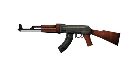 D Model Ak For Smartphones Games Third Person Shooter Vr Ar