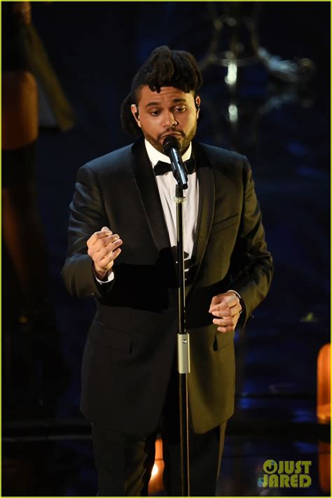 The Weeknd S Oscars 2016 Performance Of Earned It Video Photo 3592377 Oscars Photos