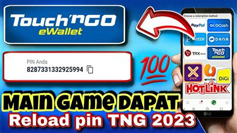 Topup Free 2023 Cara Dapat Reload Pin Touch N Go Terbaru Dengan