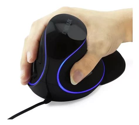 Mouse Luminoso Delux M Plus Vertical Ergon Mico Glow D Env O Gratis