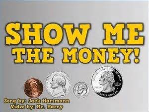 Show Me the Money- (children's coin song by Jack Hartmann) | School songs, Kindergarten songs ...