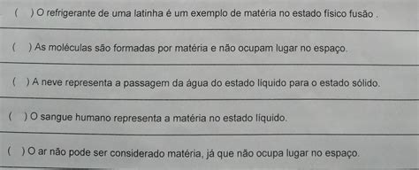 Analise Afirmativas A Seguir E Classifique As Como Verdadeiras V Ou