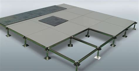 Match With Carpet Steel Encased Chipboard Core Raised Access Floor