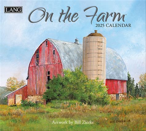 2025 Lang On The Farm Deluxe Wall Calendar