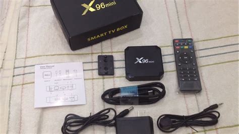 Android Smart Tv Box Review X96 Mini Youtube