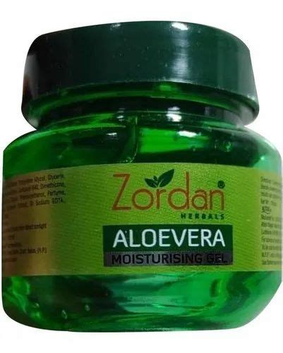 Green Zordan Aloevera Moisturising Gel Type Of Packaging Jar