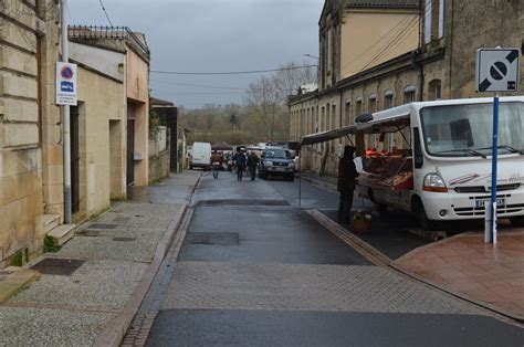 Gironde Le marché de Langon déserté à cause des vents violents