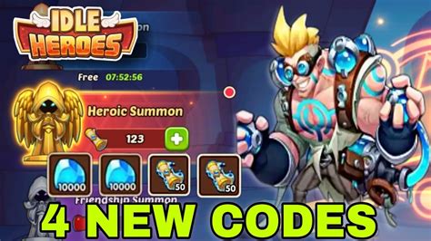 4 New Idle Heroes Cd Key March 2022 Idle Heroes Code 2022 New Idle