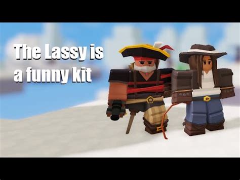 Roblox Bedwars Using Pirate Davey Lassy Edition Youtube