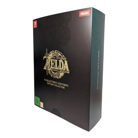 Neu Legend Of Zelda Tears Of The Kingdom Collectors Edition Switch Eur