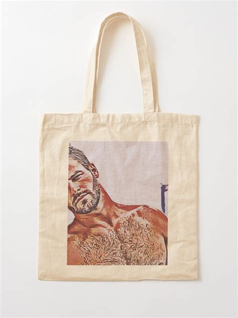 Sexy Hairy Chest Man Male Erotic Nude Male Nude Tote Bag By Male Erotica Redbubble