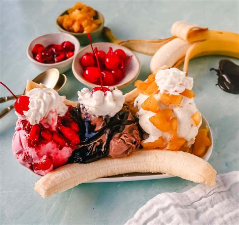 Banana Split Sundae