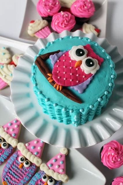 Worth Pinning Owl Smash Cake For St Birthday Owl Cakes Birthday