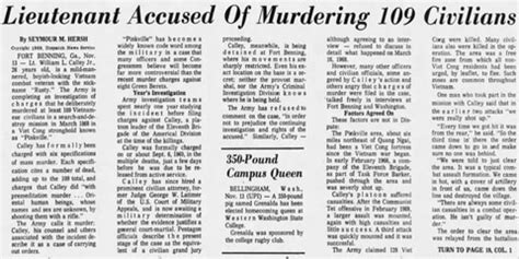 My Lai Massacre How Seymour Hersh Uncovered The Slaughter Of