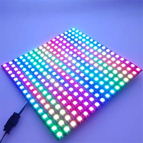 Ws2812b Addressable Digital Panel Light Ws2812 Ic Rgb Led 8x8 16x16