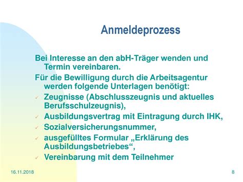 Abh Ausbildungsbegleitende Hilfen Ppt Herunterladen