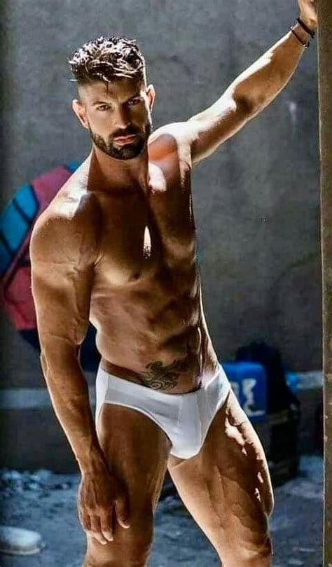 White Underwear Sexy Men Underwear Hot Guys Hot Men Bulge Muscular