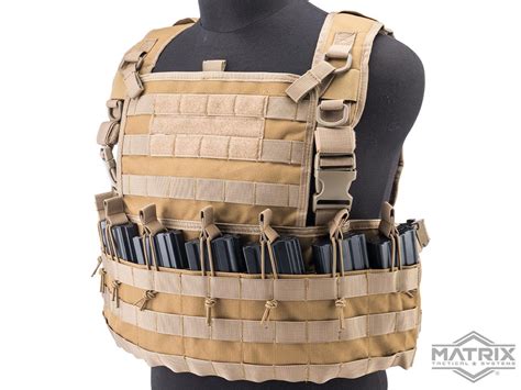 Matrix Modular MOLLE Chest Rig Plate Carrier W Integrated Mag