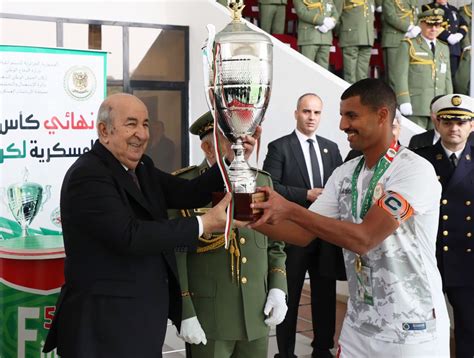 Coupe militaire de football Le président de la République préside la